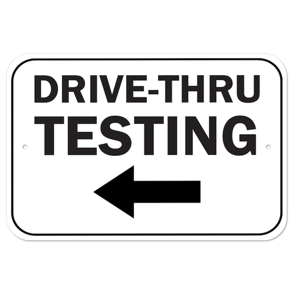 12 in Height, Aluminum, 12" x 18", A-1218-25415